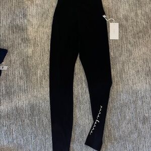 Black High-Waisted Leggings